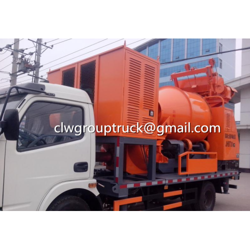 Camion de pompe à béton monté par camion de Dongfeng