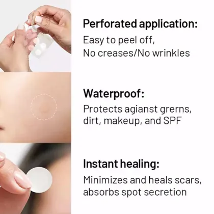 OEM Large Acne Patches - Mild and Non-Irritating Factory Production Line