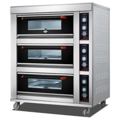 Commerical Deck Oven 4 6 9 Trays Electric Baking Bread Oven