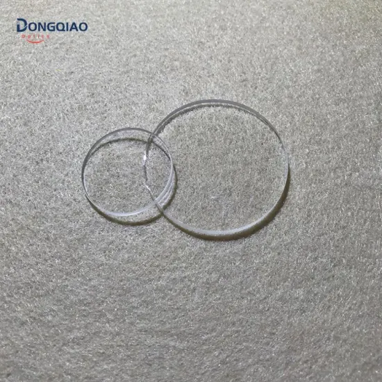 Durable MgF2 Optical Windows for Laser Systems - High Precision Custom Size Protective Glass