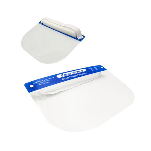 Disposable clear medical protective full face shield