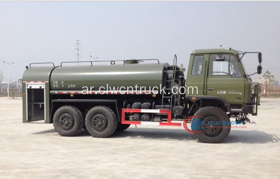 مضمون 100 ٪ DONGFENG 22000litres 6x6 شاحنة خزان المياه