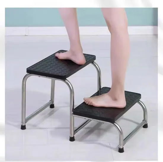 Stainless Steel Hospital Foot Stool: A Versatile Patient Step and Medical Footrest Solution