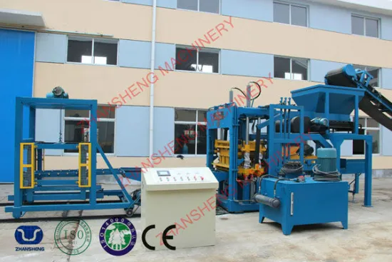 Hollow Cement Block Making Machine with big capacity