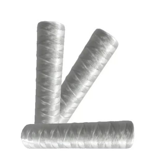 Filtreleme Yağı için Fiberglas String Yara Filtre Kartuşu