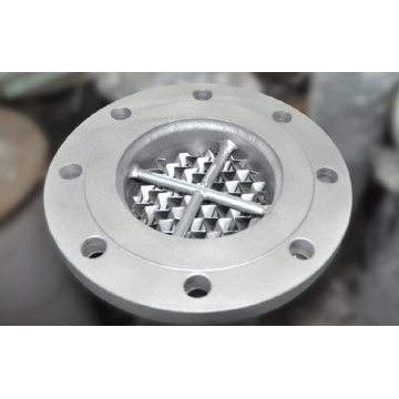 Corrugated Plates Gas-Liquid Mixer