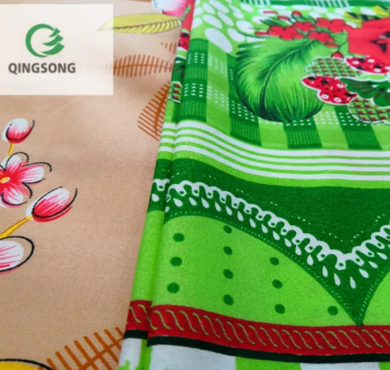 Hard Hand Feeling Pigment Finished Fabric