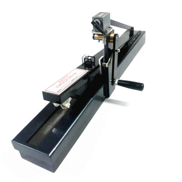 Handkrankenden Textilstockmesser Fastness Tester reiben