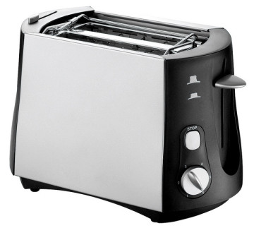 2-Slice Stainless Steel Electric Bread Toaster