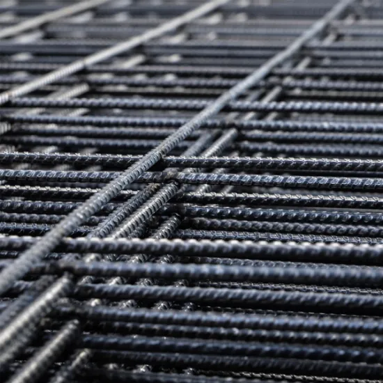Concrete Reinforcing Rebar Wire Mesh A252 A393 Galvanized Steel