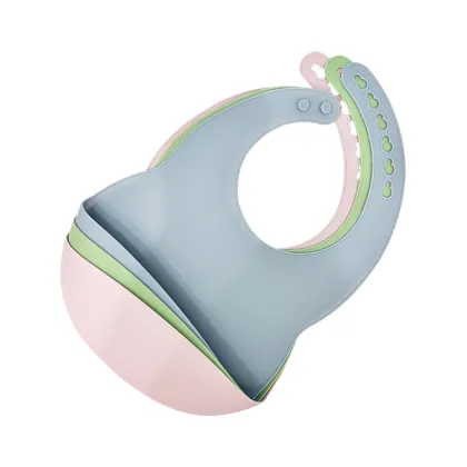 Cute Silicone Baby Bib