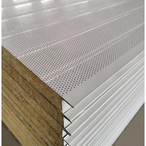 Glasswool Insulation Panel CFS Building Material Sound Absorbing Wall Panel Supplier