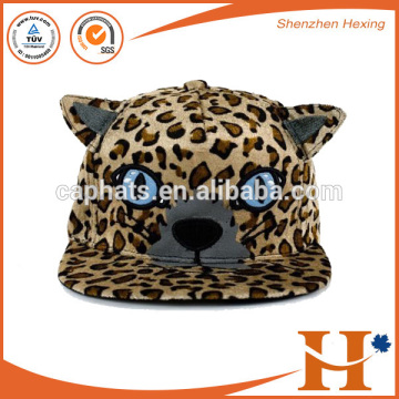 Snapback manufacturer custom kids' snapback cap cute animal cap