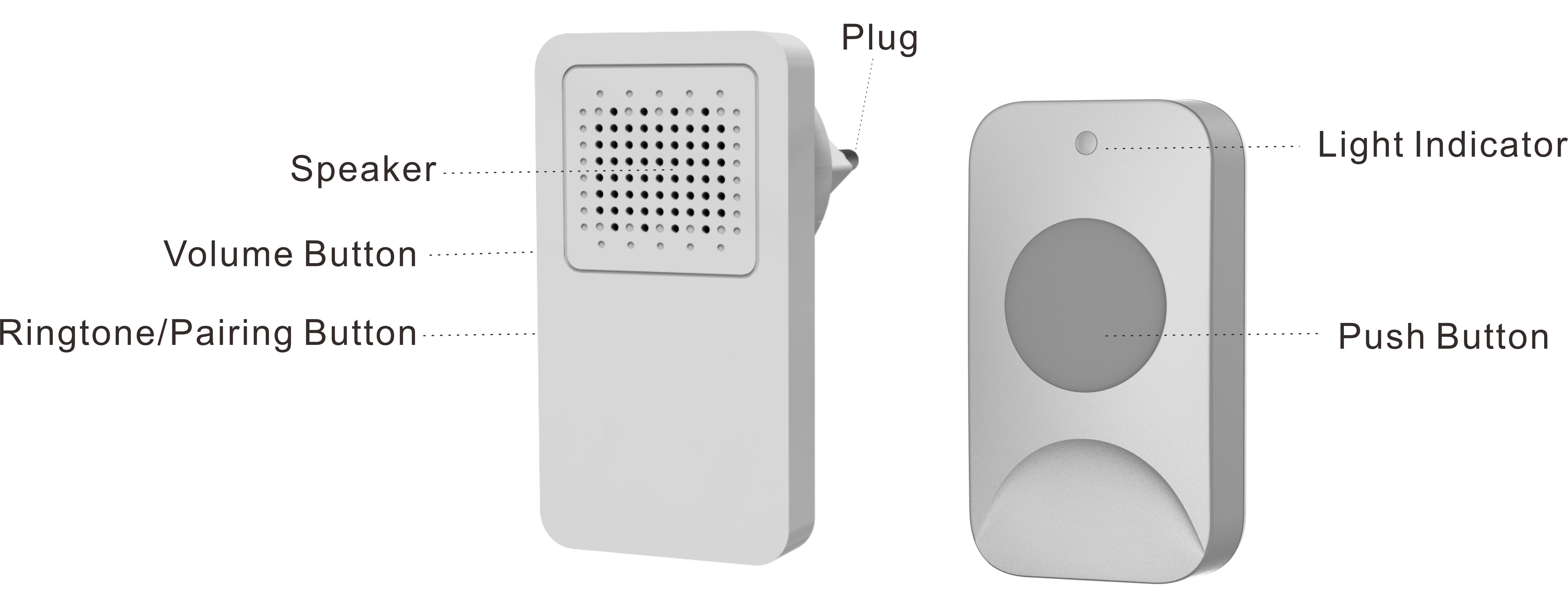 B1905-311A,wireless doorbell