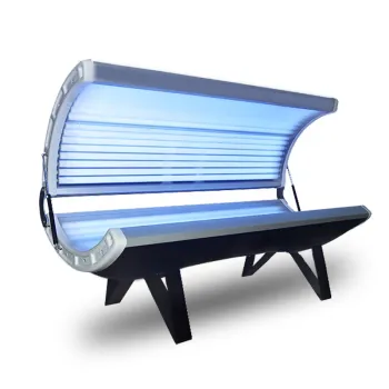 Indoor Sunless Solarium Machine W3 with 24-28 Tubes EU 0.3 Compliant UV Tanning Lamp