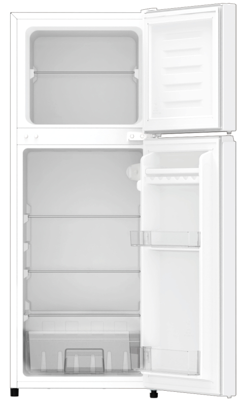 115L Compact Twin-Door Energy-Saving Refrigerator