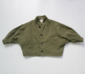 Chaqueta para niños de otoño chaqueta de lino de algodón de manga de murciélago