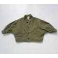 Autumn Children's Jacket Bat Sleeve Cotton Linen Jacket