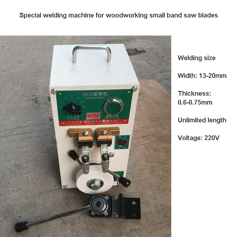 220V Collision Welding Machine - Mini Butt Welder with Tempering for Band Saw Blades & Metal Strips UN-2 2000W