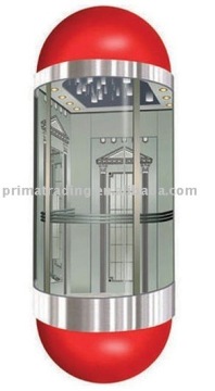 PSM-516 Panoramic elevator cabin