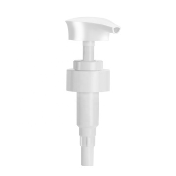 manufactures wholesale screw down lock plastic pet bottle dispenser pump lotion 28/410 33/410 38/410 with dip tube