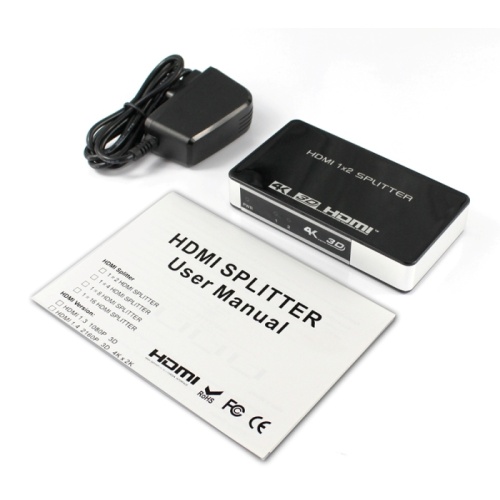 4K HDMI Splitter Connector 1 x 2