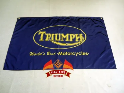 Triumph Motorcycles Flag 3x 5ft 100% Polyester 90X150CM Triumph Motorcycles banner