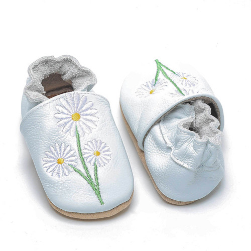 Moda Soft Genuine Couro Criança Baby Shoes