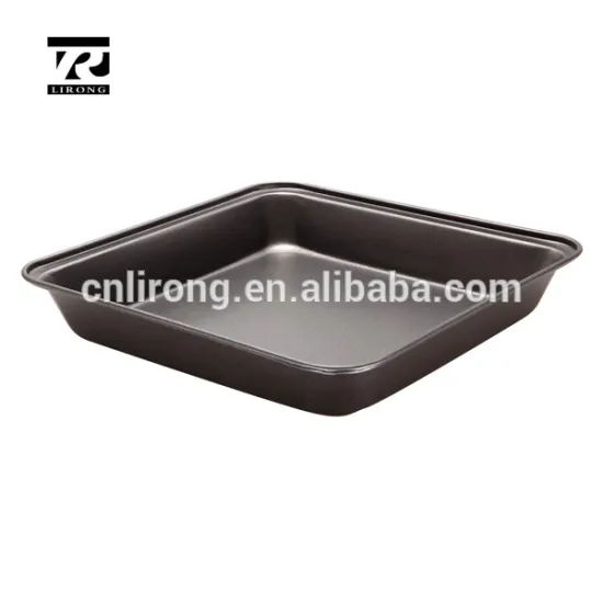 Home Baking Carbon Steel Non-stick coating low Square Pan Bakeware