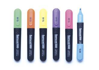 Indelible Slim And Flat Highlighter Marker Pen For Student