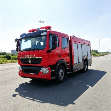 Véhicule de suppression des zones sauvages de camion de pompiers en mousse