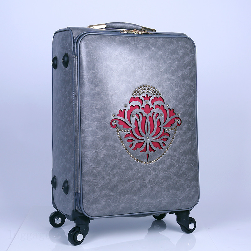 PU luggage bags