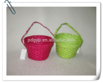 High Qulity and Eco-friendly palstic handmade storage basket