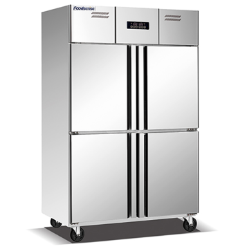 High-Quality 4-Door Frost-Free Vertical Refrigerator with Fan Cooling