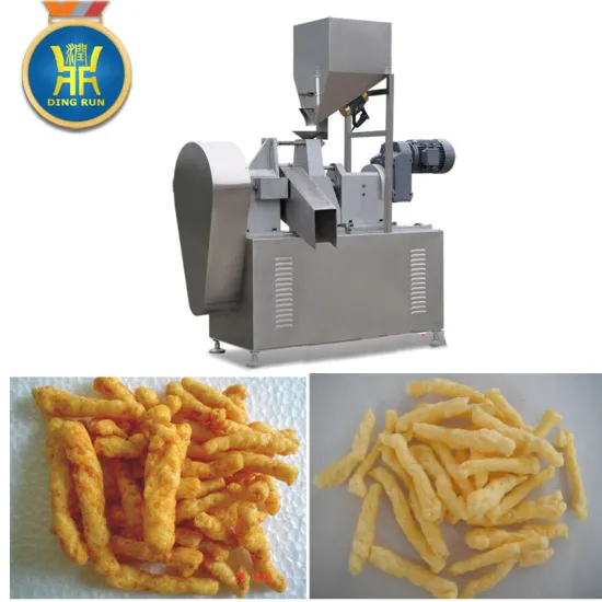 Fully automatic baked nik naks kurkure making machine