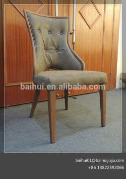aluminum good design elegant hotel dining chair BH3026