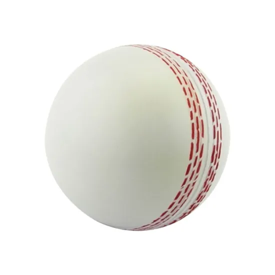 Custom Logo PU Foam Anti-Stress Cricket Ball - Stress Relief Toy for Kids