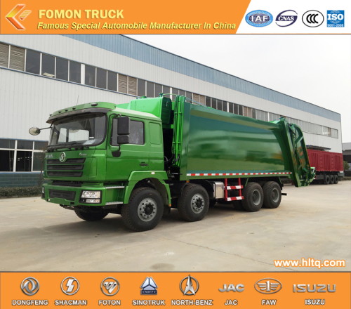Shacman F3000 8x4 40m3 Rear-loaded Compactor Vehicle, High Quality ...
