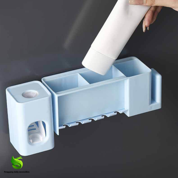 Wall-Mounted Toothbrush Holder No Drilling Required