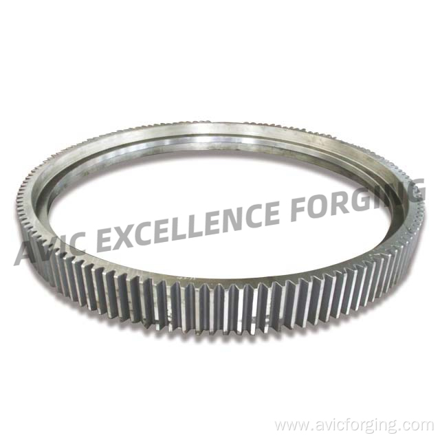 Forged Inner Gear Ring for Mining Equipment