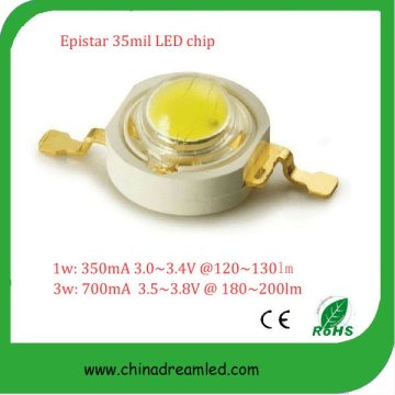 1W high power LED emitter with Epistar LED chip From TW