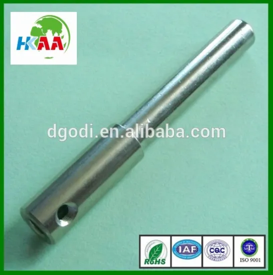 Kinds of professional custom stainless steel/steel/aluminum/brass/titanium small micro long/short precision shaft