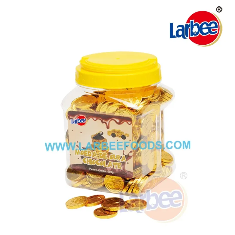 Gold Coins Chocolate in Jar Wholesale