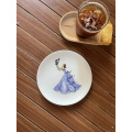 French Blues Berry Dessert Plate