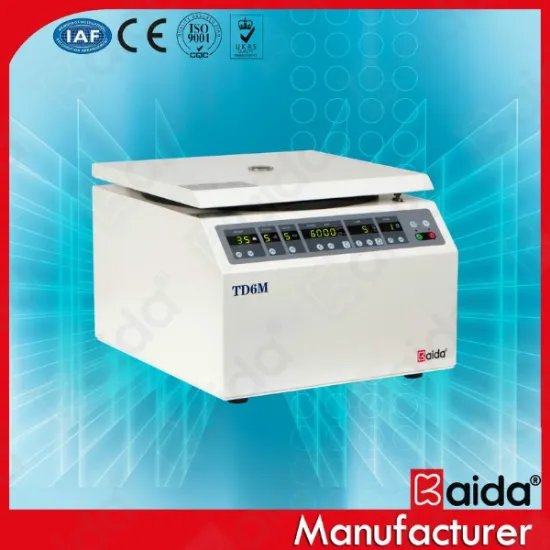 6000rpm Centrifuge machine TD6M