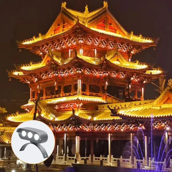 Special Roof Tile Projection Lamp - Crescent Light LED Outdoor Corrugated Lamp