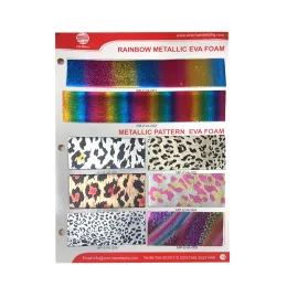 Rainbow Metallic Eva Foam