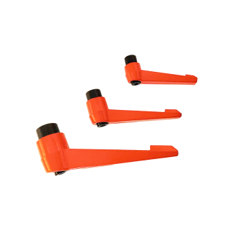 Aluminum Alloy Round Head Adjustable Locking Handles with Metric Female Thread for Packing Machine