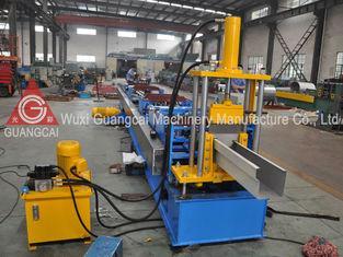 Square Down Pipe Gutter Roll Forming Machine With PLC Contr