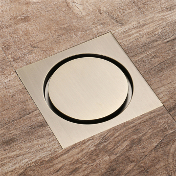 Drain de plancher en cuivre anti-odeur HIDEEP
